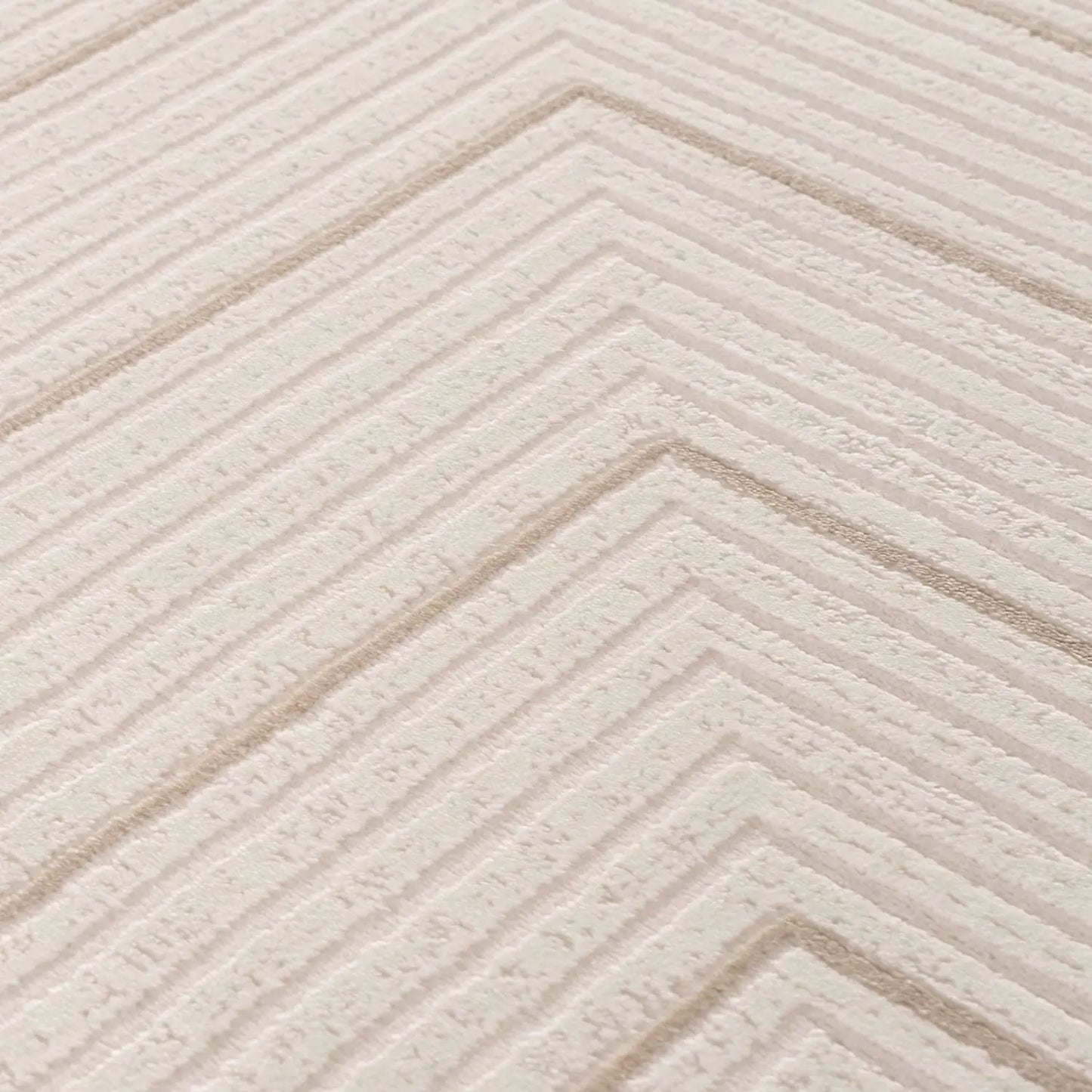 Carmel Cream-Beige Geometric Rug | 6040 The Rugs