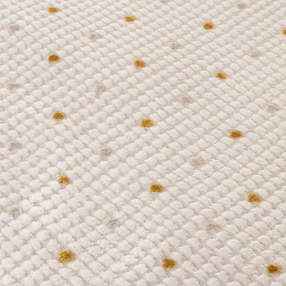 Carmel Cream-Gold Dots Rug | 6080 The Rugs
