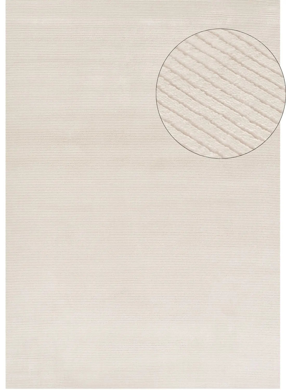 Carmel Cream Striped Rug | 6010 The Rugs