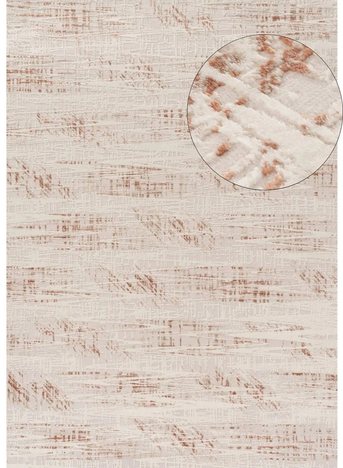 Carmel Cream-Terra Abstract Rug | 6030 The Rugs
