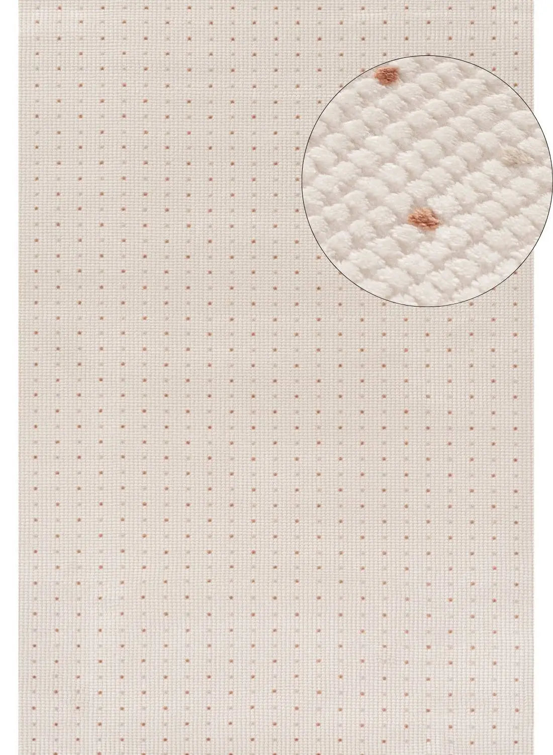 Carmel Cream-Terra Dots Rug | 6080 The Rugs