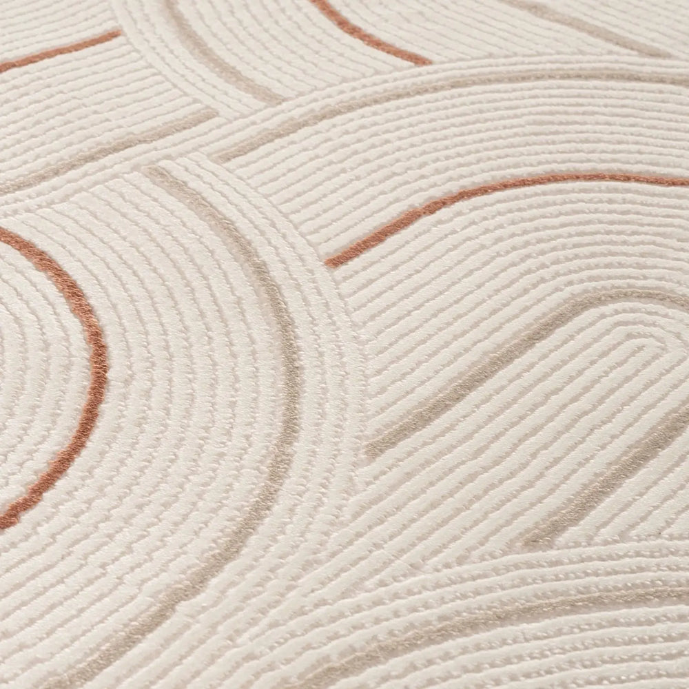 Carmel Cream-Terra Geometric Rug | 6070 The Rugs