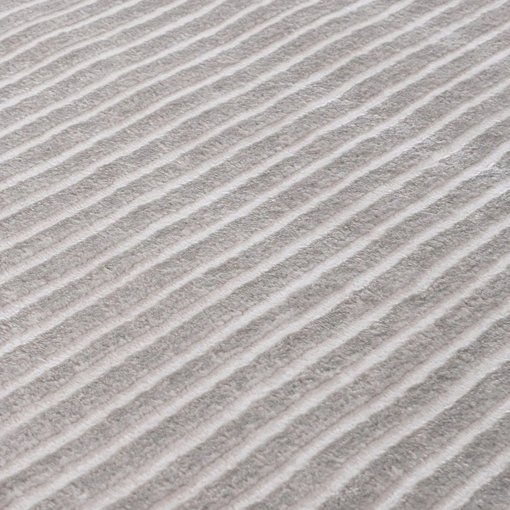 Carmel Grey-Cream Geometric Rug | 6050 The Rugs