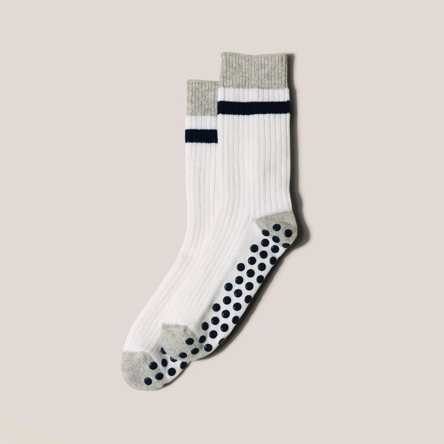 Cashmere Hospital Socks Buttermilk Tonic London