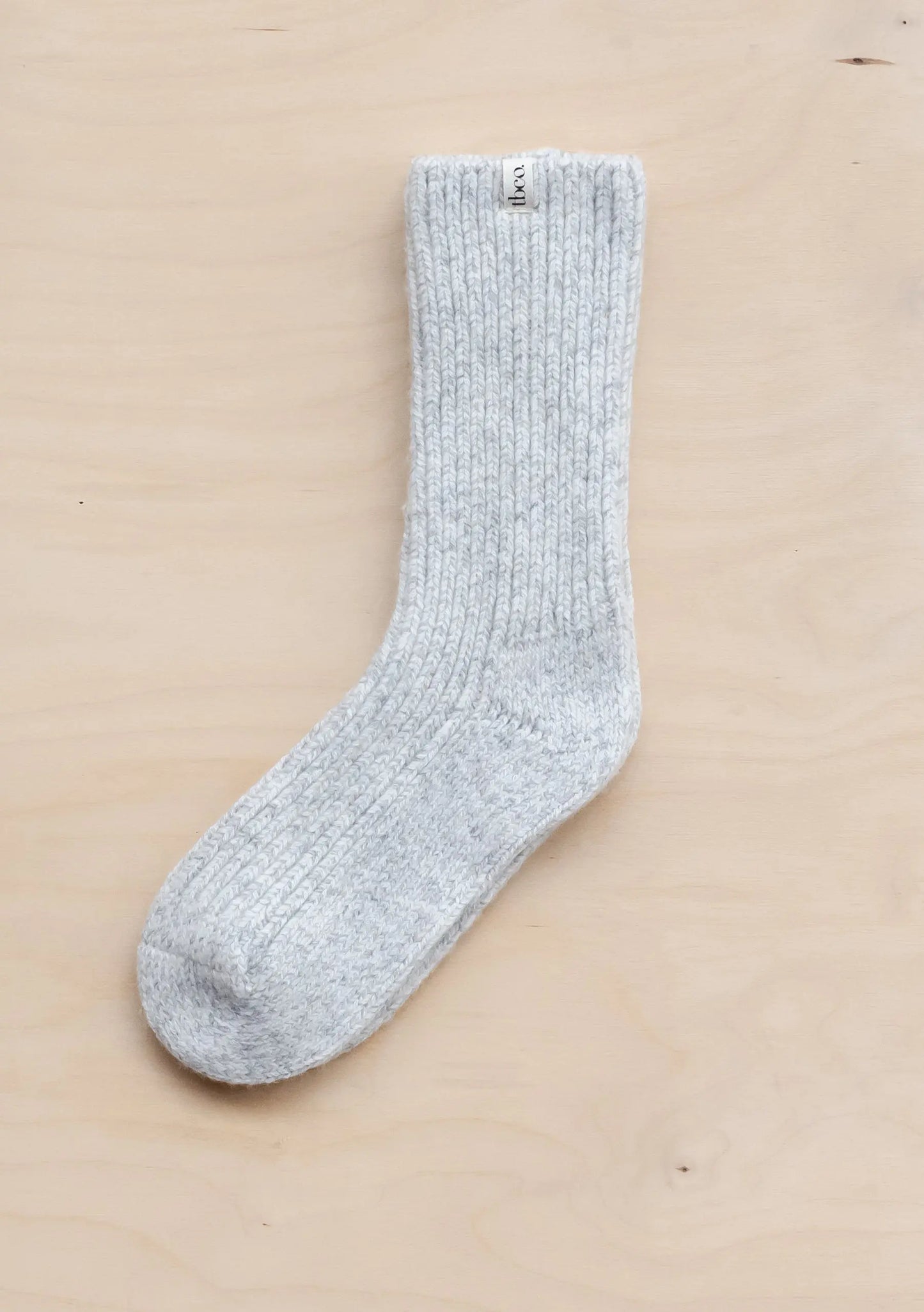 Cashmere & Merino Socks in Grey Fleck TartanBlanketCo