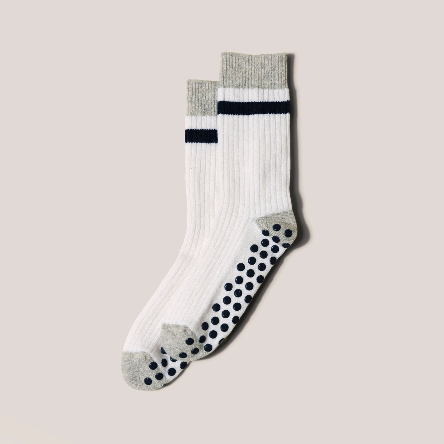 Cashmere Hospital Socks Buttermilk Tonic London