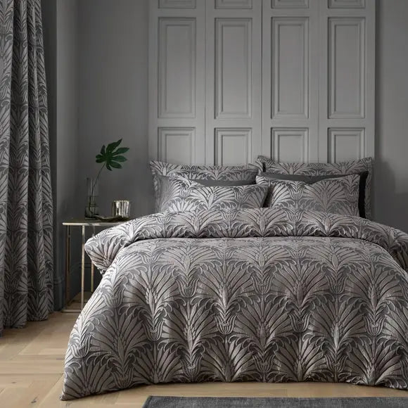 Cassandra Jacquard Duvet Cover & Pillowcase Set Dunelm