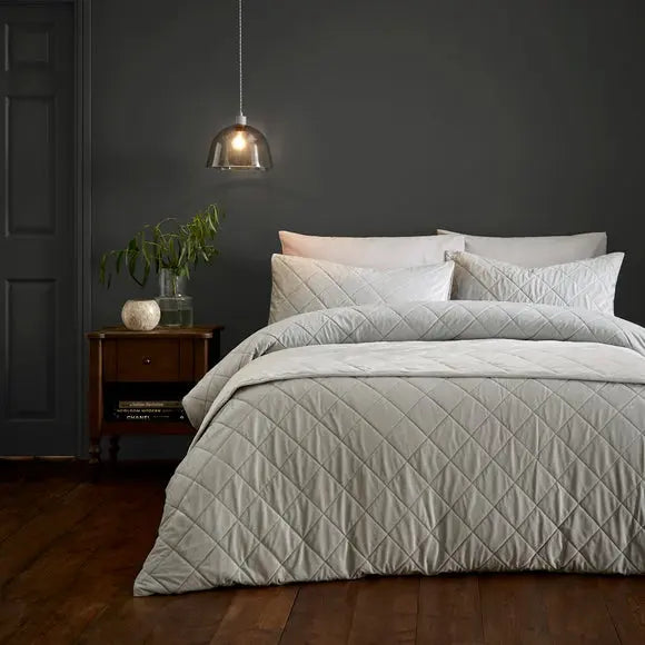 Castleton Duvet Cover and Pillowcase Set Dunelm