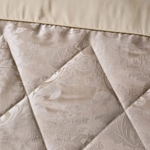 Catherine Lansfield Damask Jacquard Bedspread Dunelm