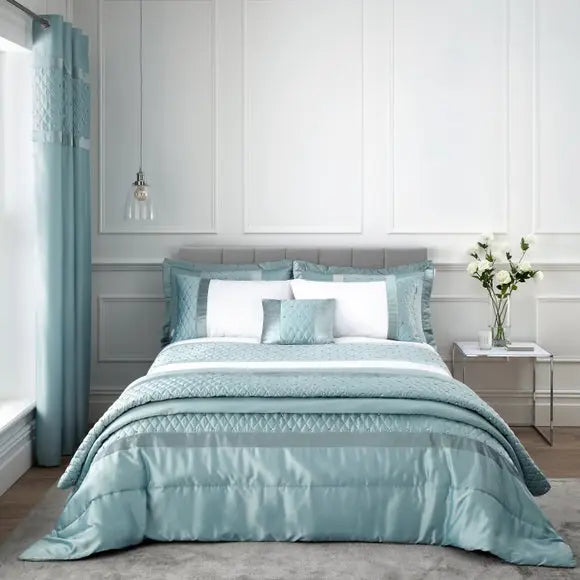 Catherine Lansfield Sequin Duvet Cover and Pillowcase Set Dunelm