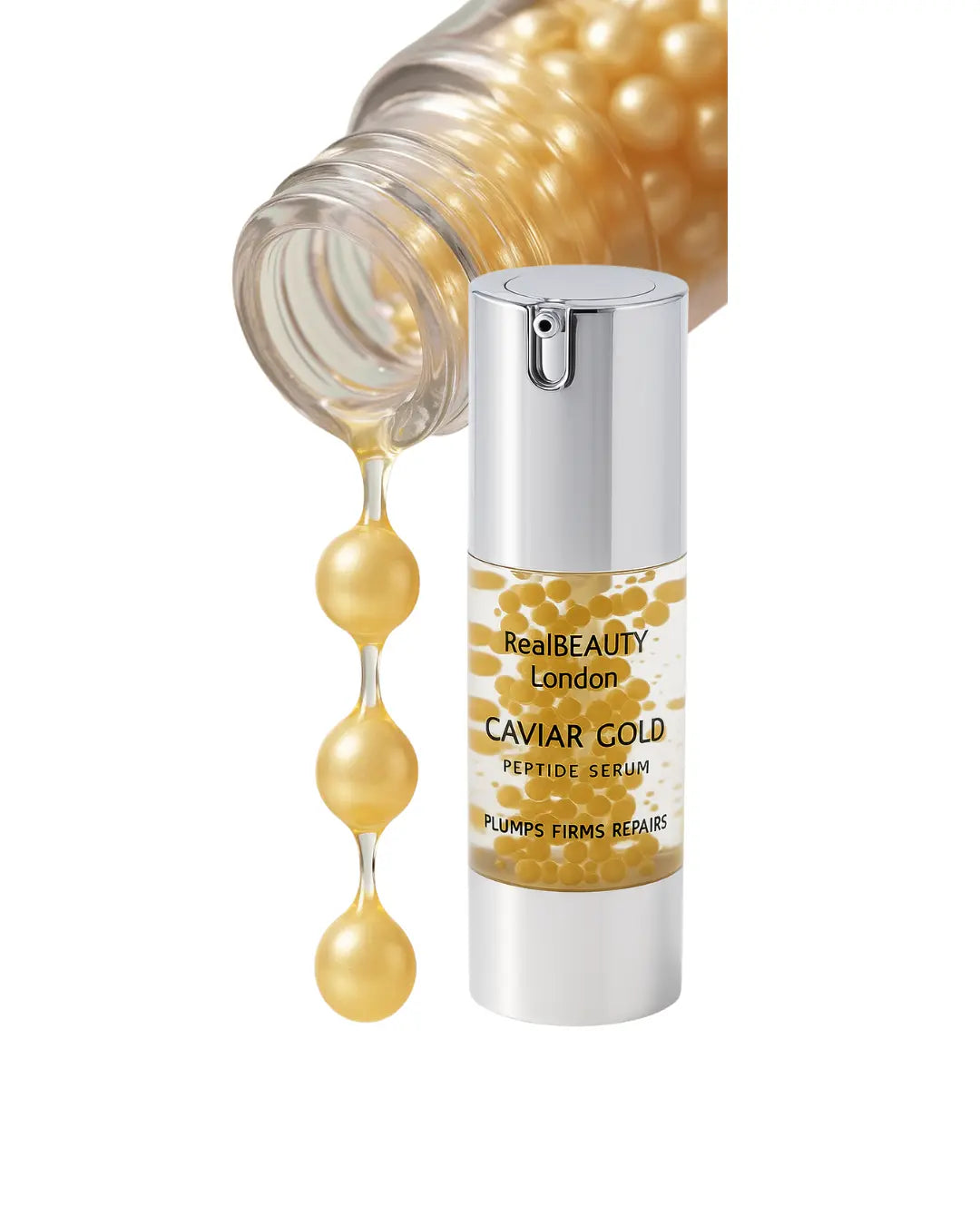 Caviar Gold Peptide Face Serum Real Beauty London
