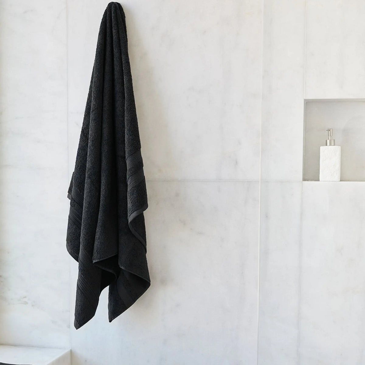 Caviar black Elegance Bath Towels Torres Novas UK