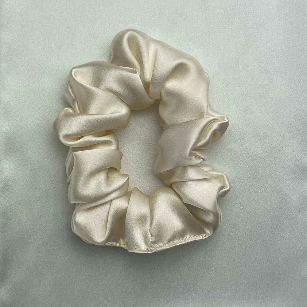 Champagne Silk Scrunchie - Regular DREAMSILK
