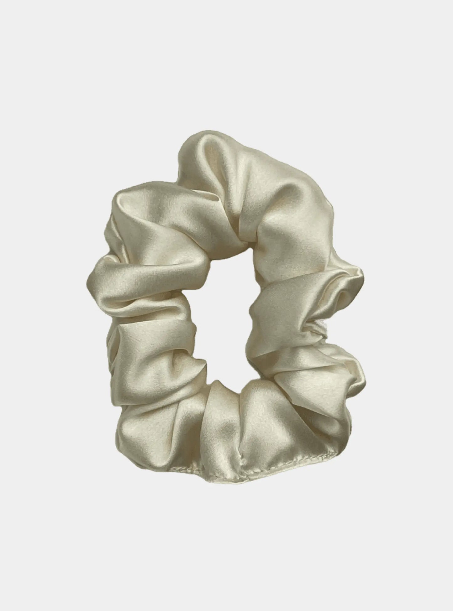 Champagne Silk Scrunchie - Regular DREAMSILK