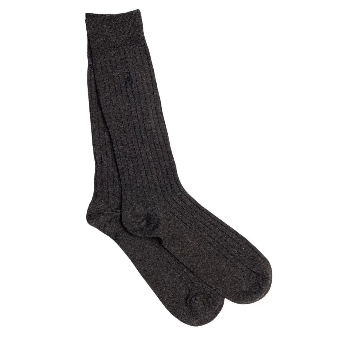 Charcoal Grey Bamboo Socks Swole Panda