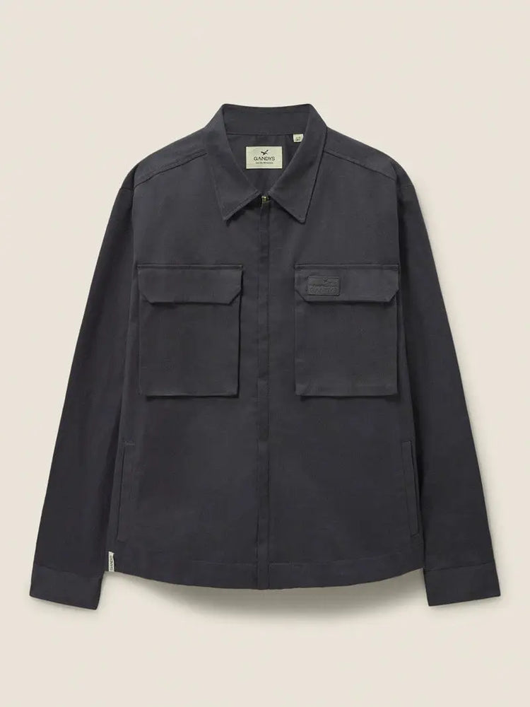 Charcoal Lund Lightweight Jacket Gandys