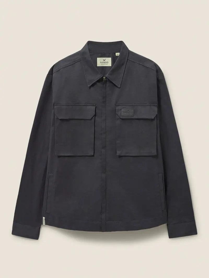 Charcoal Lund Lightweight Jacket Gandys