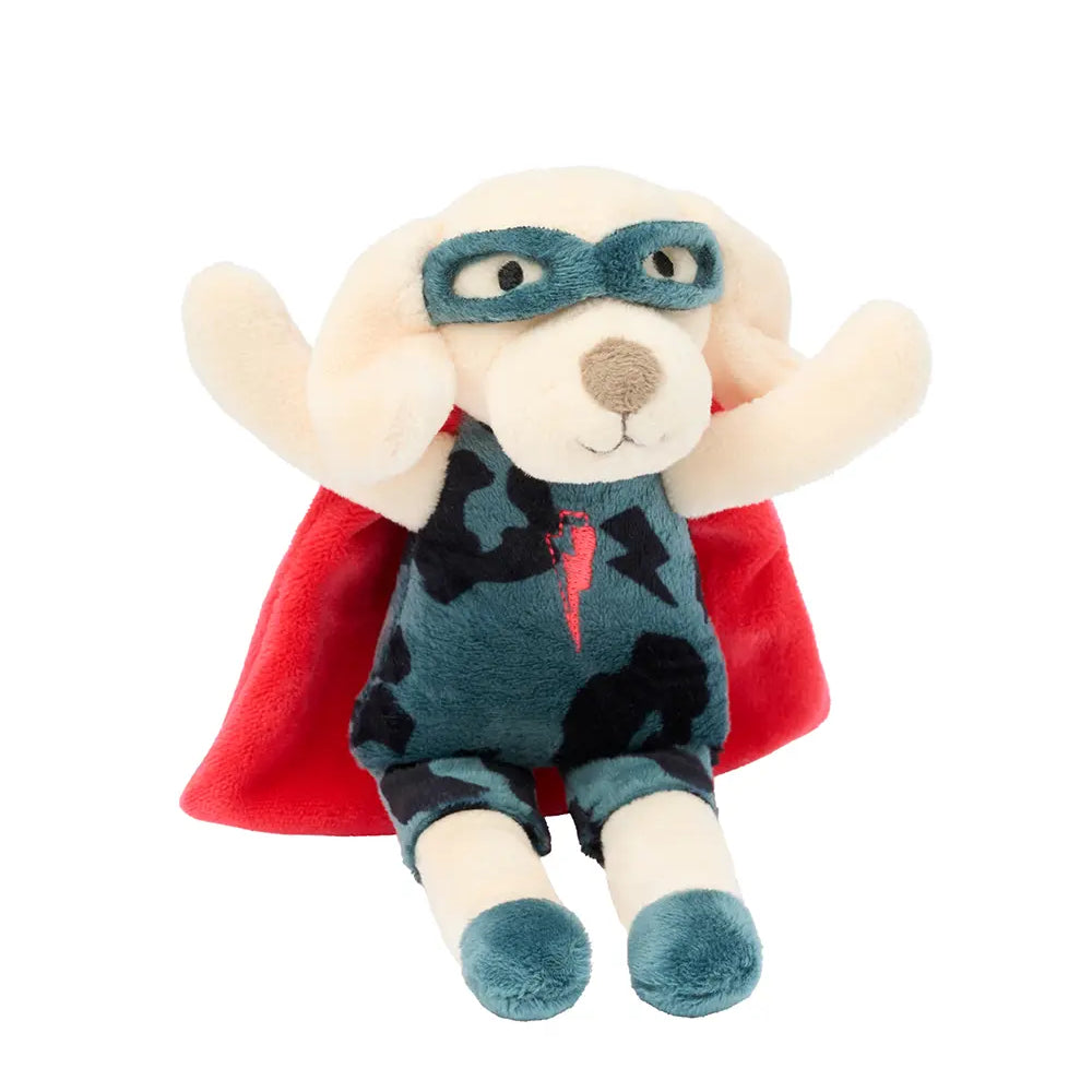 Charity Pocket Superhero Sleep Buddy Puppy Scamp & Dude