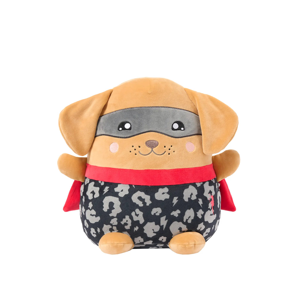 Charity Snuggly Superhero Sleep Buddy Dog Scamp & Dude