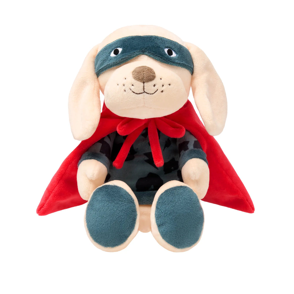 Charity Superhero Sleep Buddy Dog Scamp & Dude
