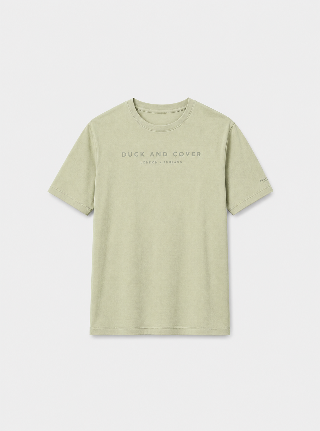 Crytons Heavy T-Shirt Sage Duck and Cover