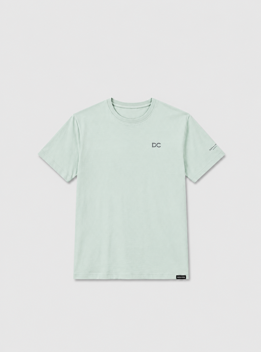 Trimlines Heavy T-Shirt Steel Blue Duck and Cover