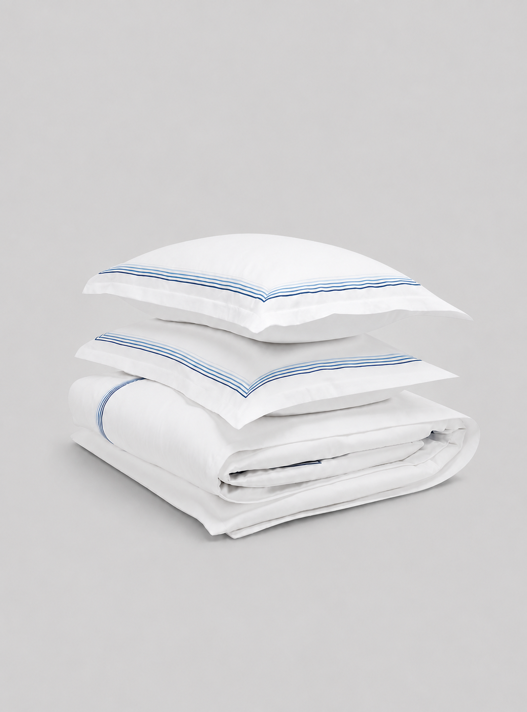 Empress Blue Cotton Bet Set Dormitory