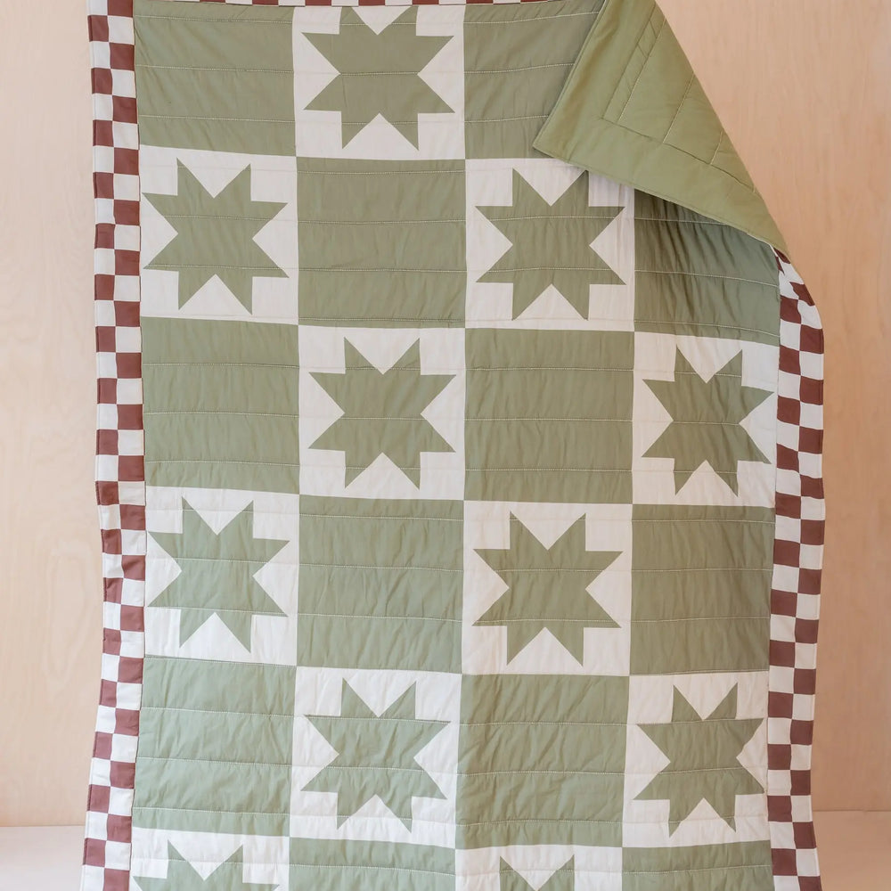 Checkerboard Cotton Throw TartanBlanketCo