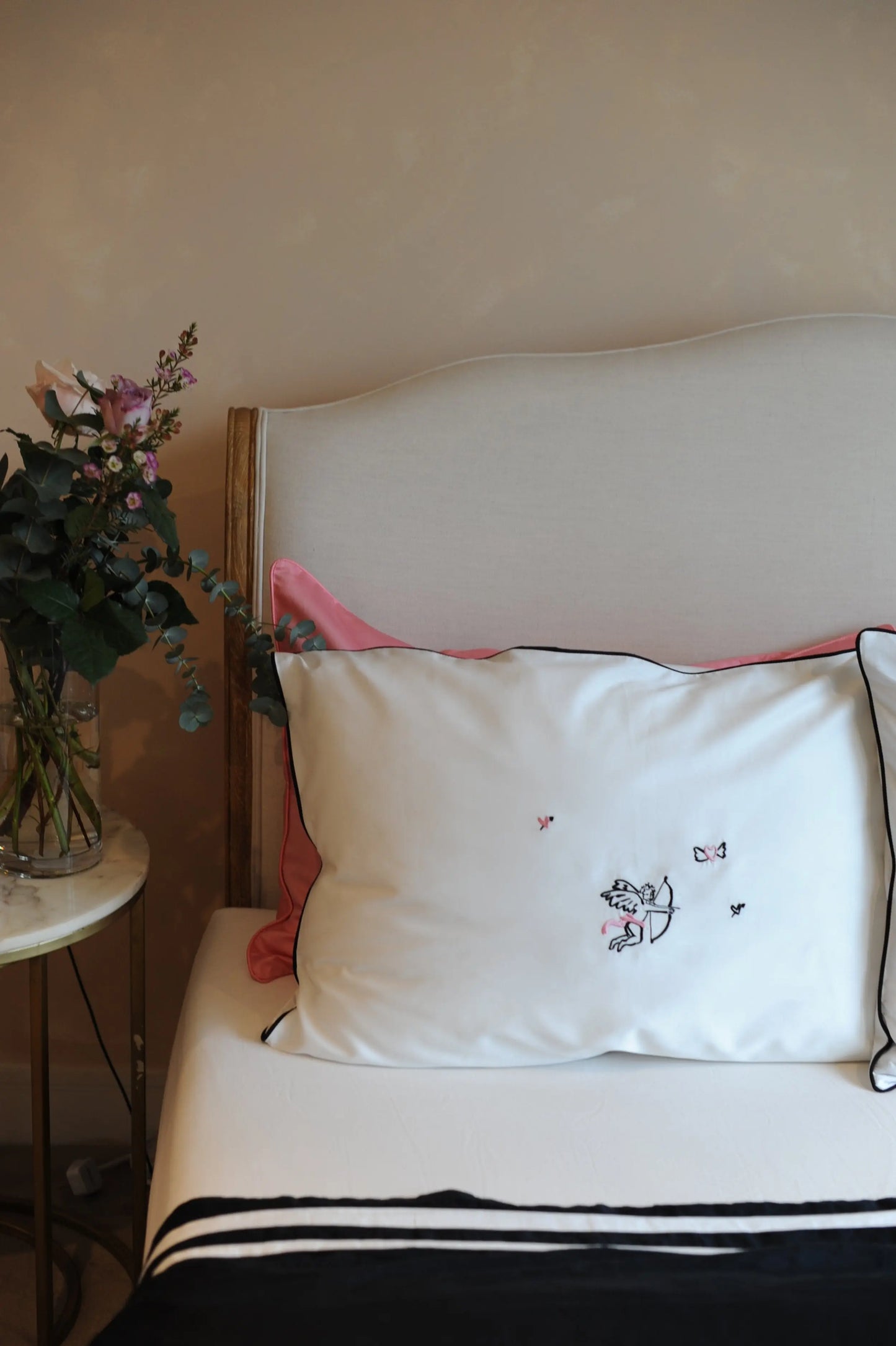 Cheeky Cherub Pillowcase Pair Sukun: Luxurious bedding and homeware.