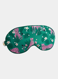 Cheetah Satin Sleep Mask SMUG