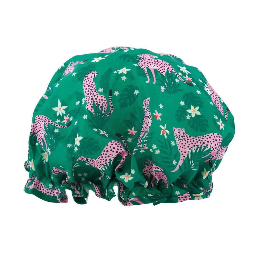 Cheetah Shower Cap SMUG