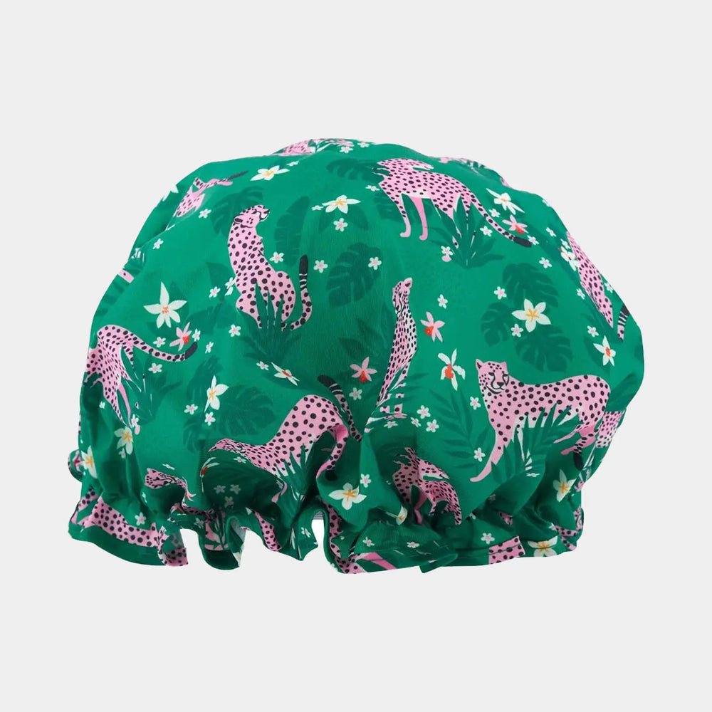 Cheetah Shower Cap SMUG