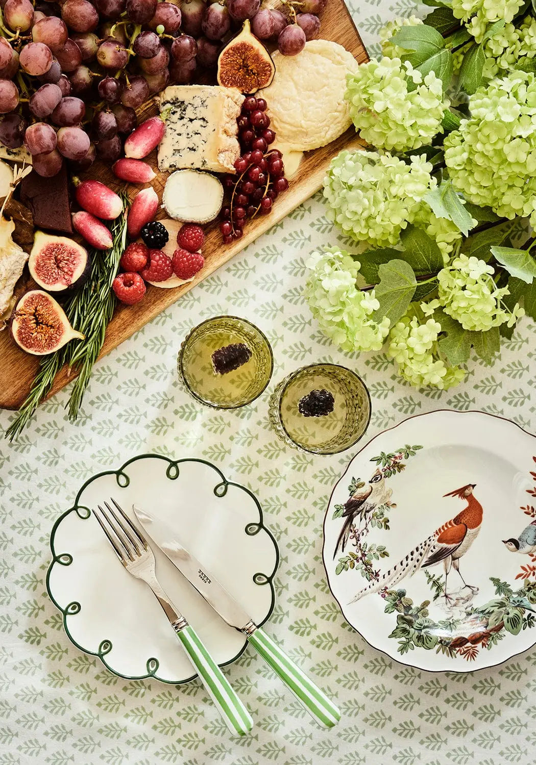 Chelsea Bird Side/Pudding Plates - Set of 4 Casa by Josephine Jenno