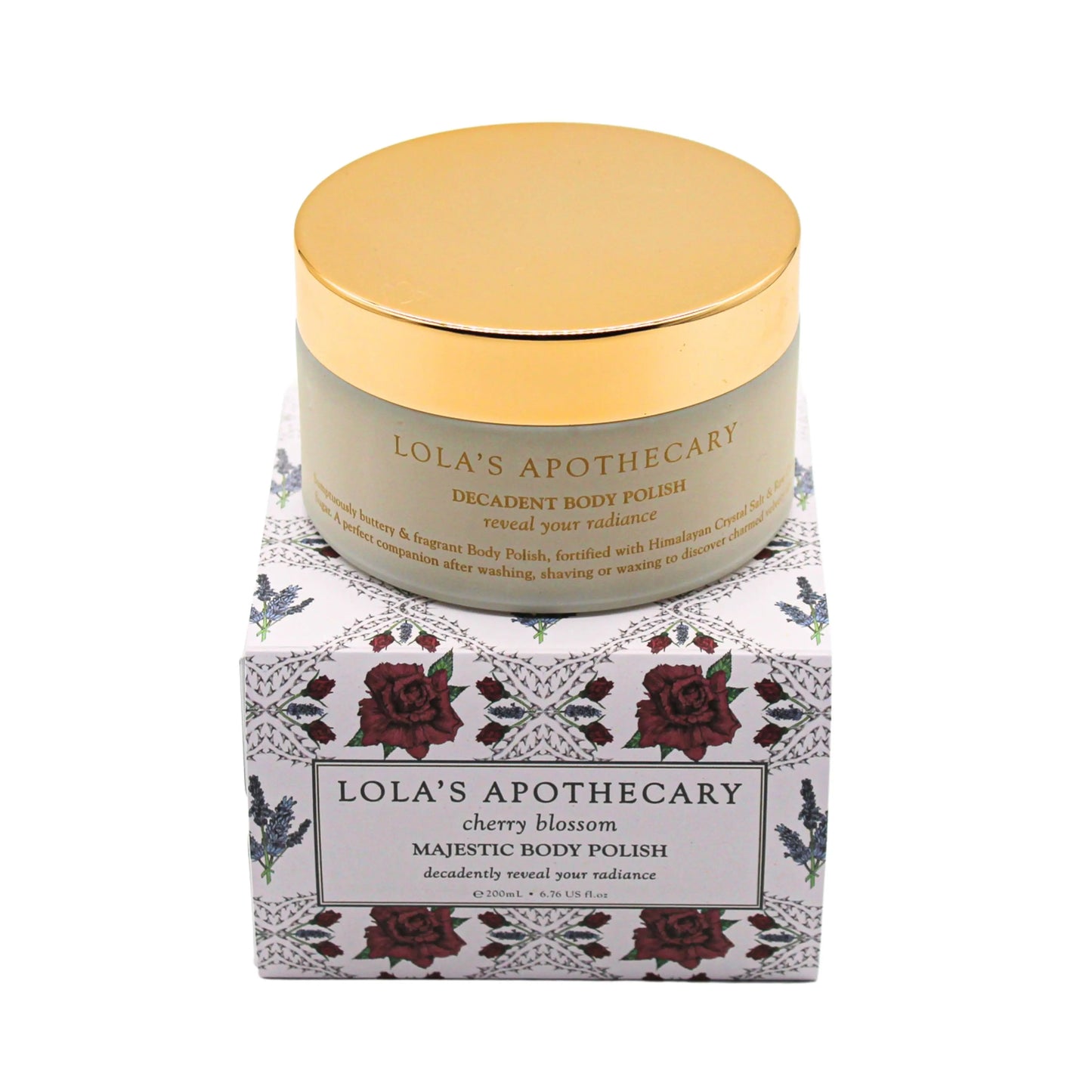 Cherry Blossom Majestic Body Polish Lola's Apothecary