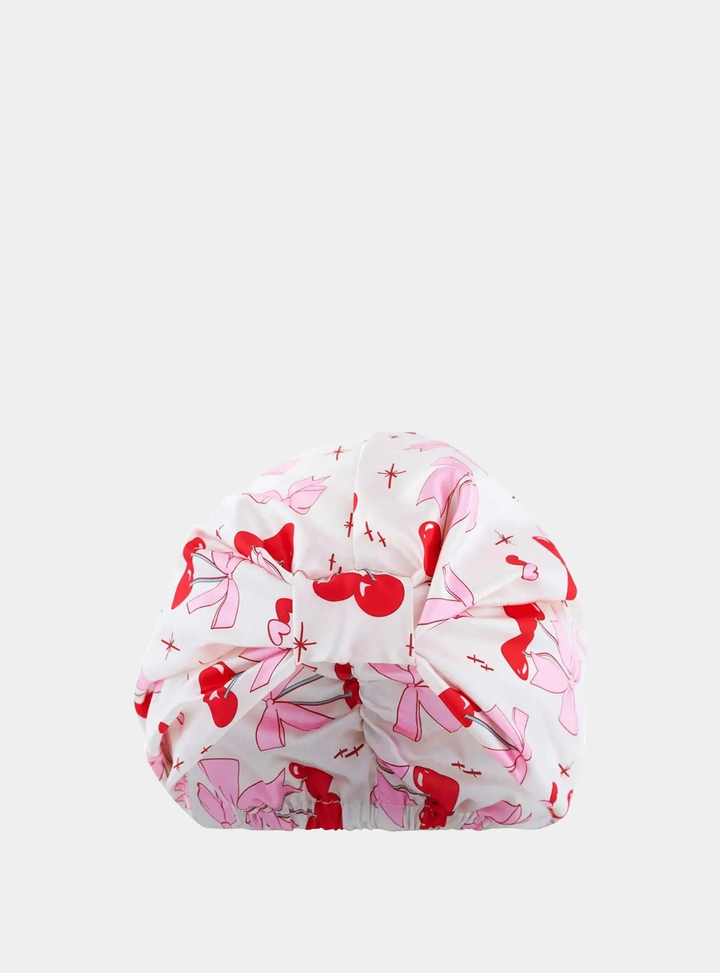 Cherry Bows Satin Sleep Turban SMUG