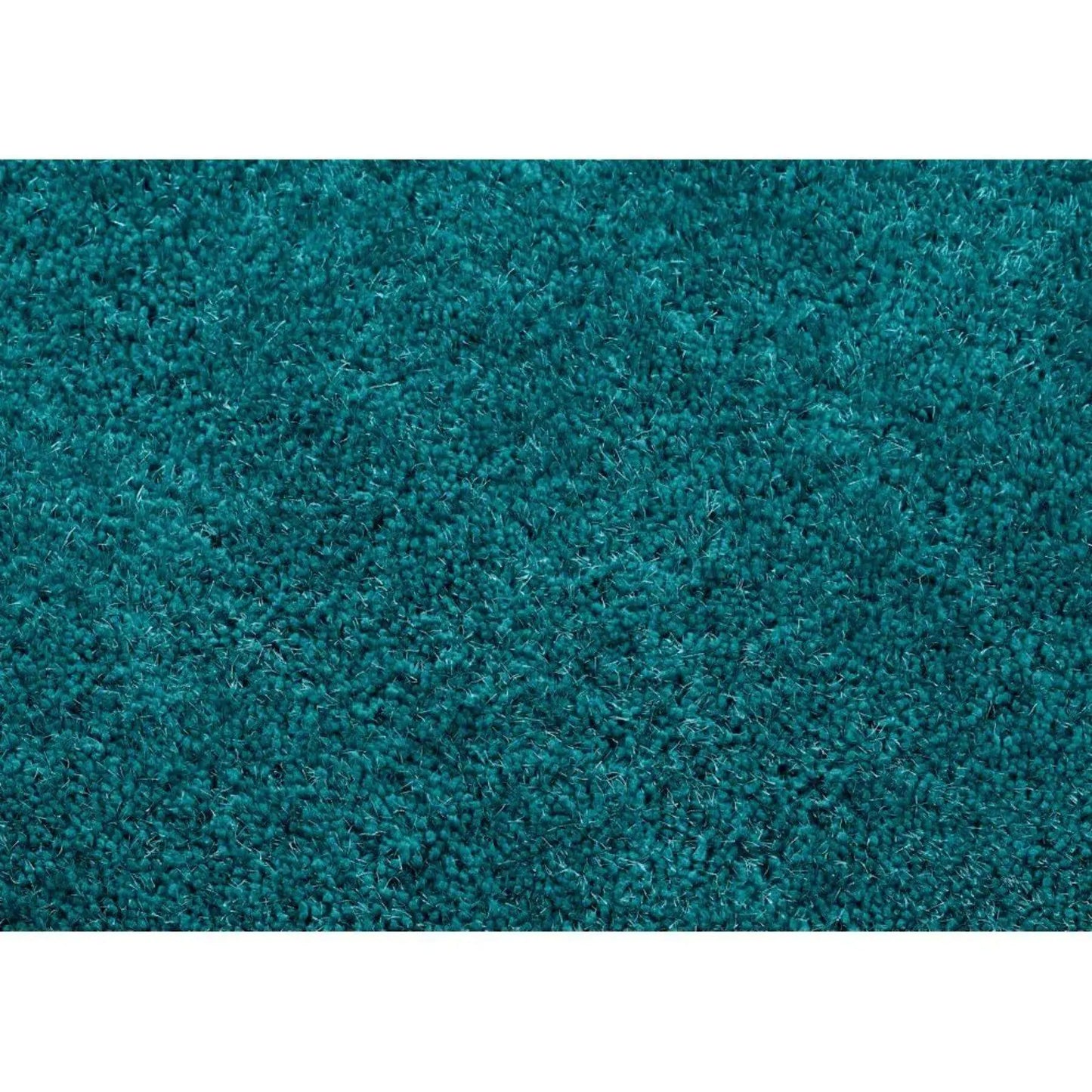 Chicago Dark Teal Shaggy Rug The Rugs