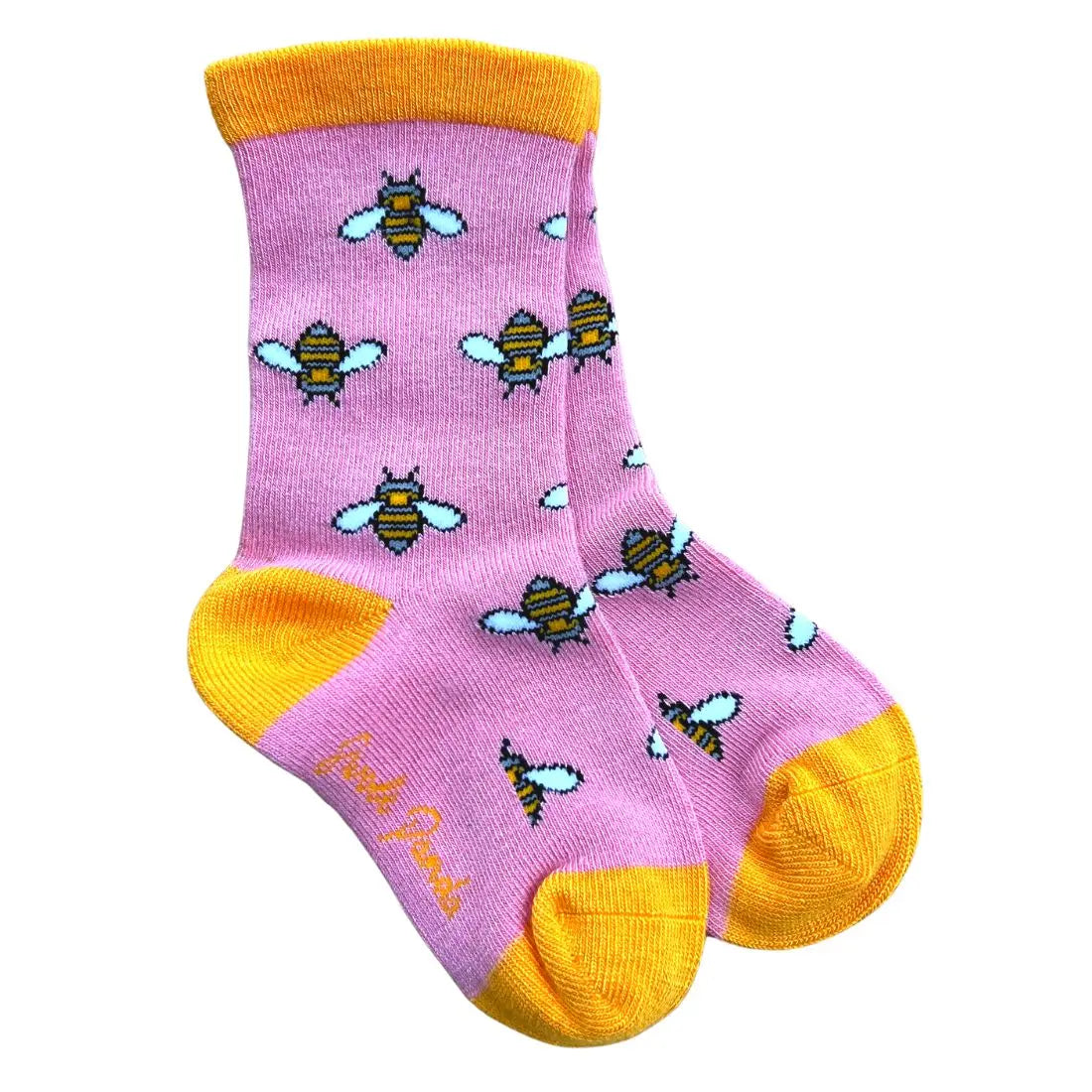 Children's Bumblebee Bamboo Socks Swole Panda