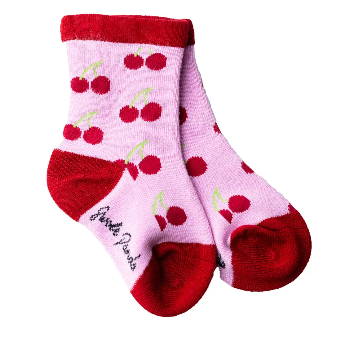 Children's Cherry Bamboo Socks Swole Panda