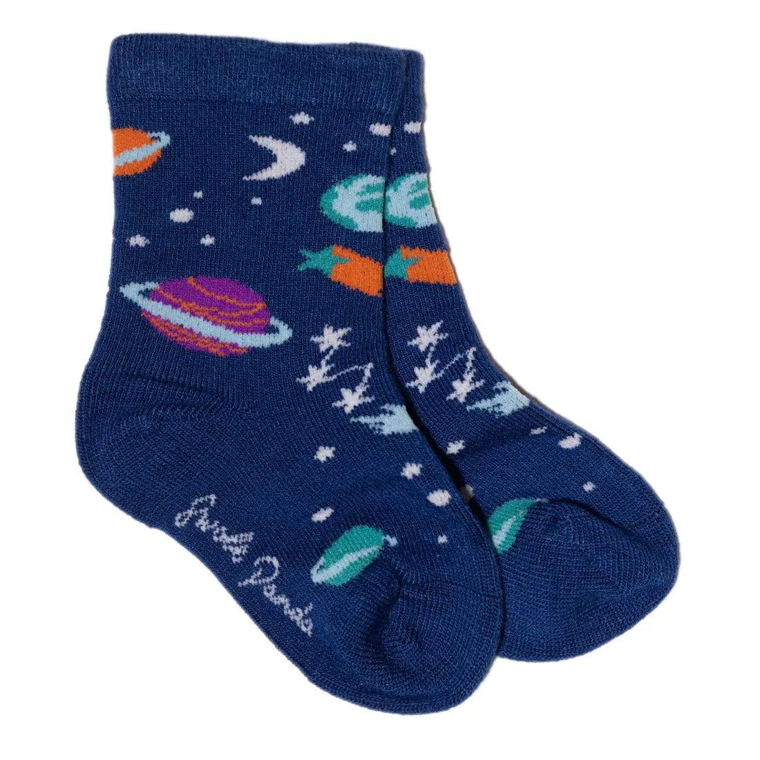 Children's Outer Space Bamboo Socks Swole Panda