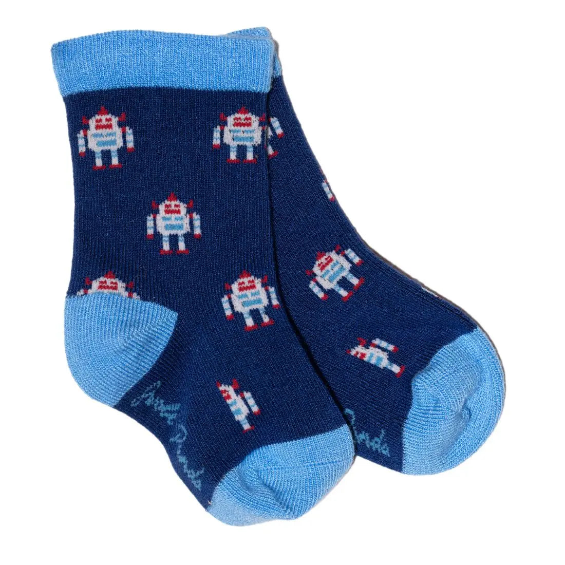 Children's Robot Bamboo Socks Swole Panda