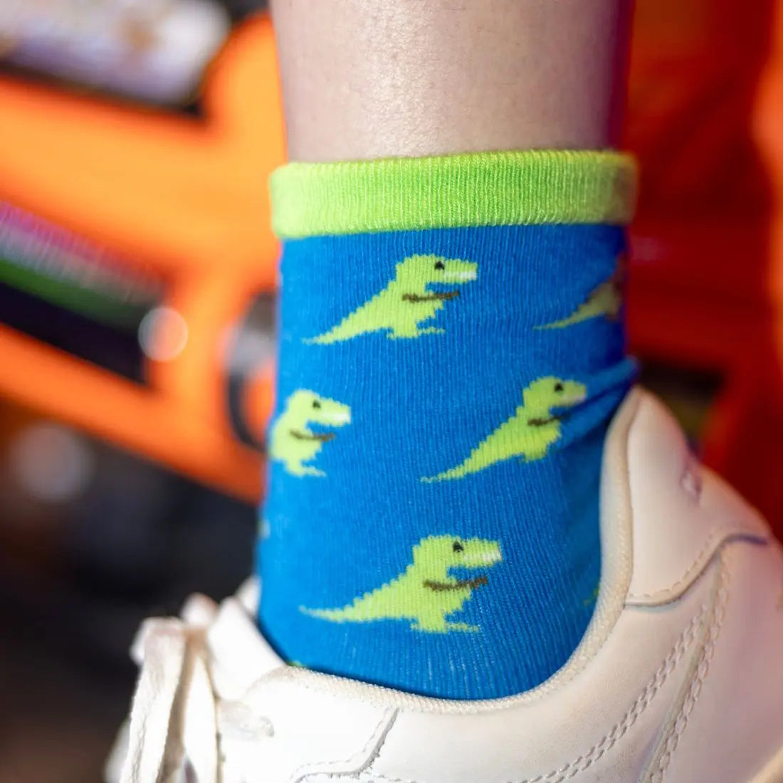 Children's T-Rex Bamboo Socks Swole Panda