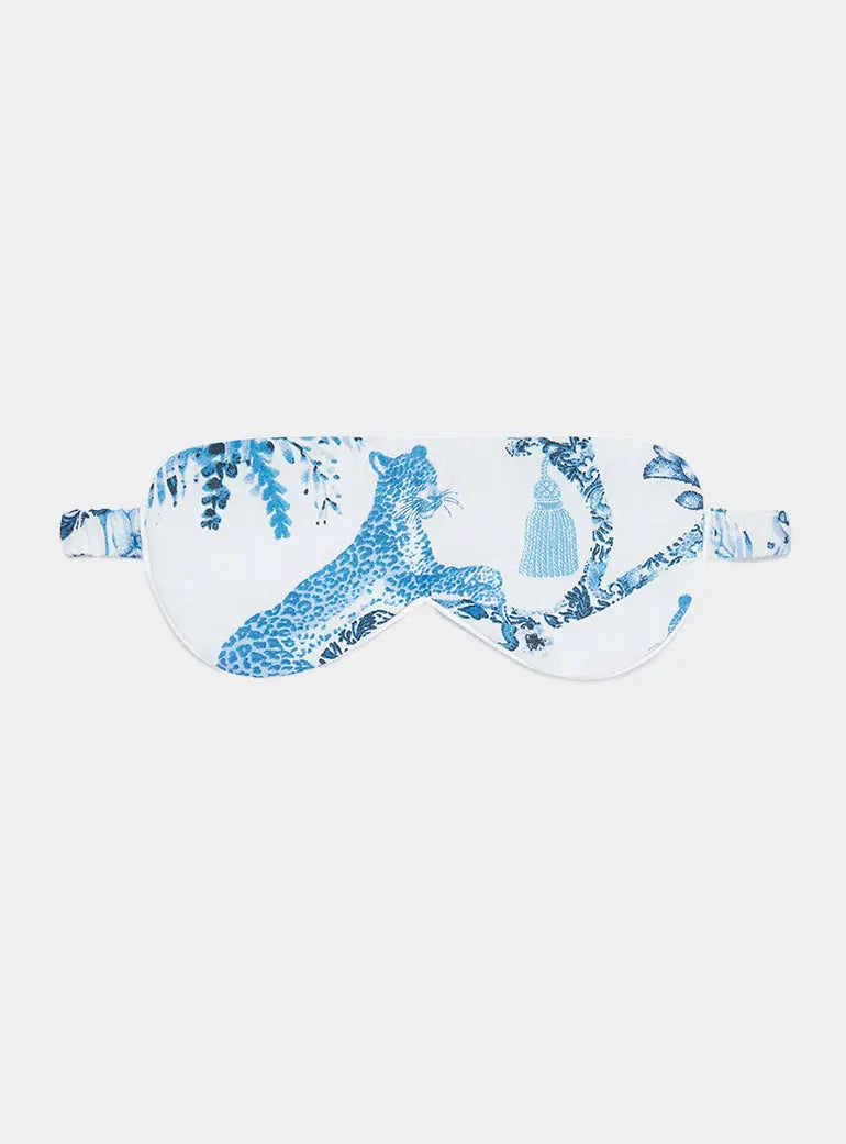 Chinoiserie Whimsy Cotton Sleep Mask