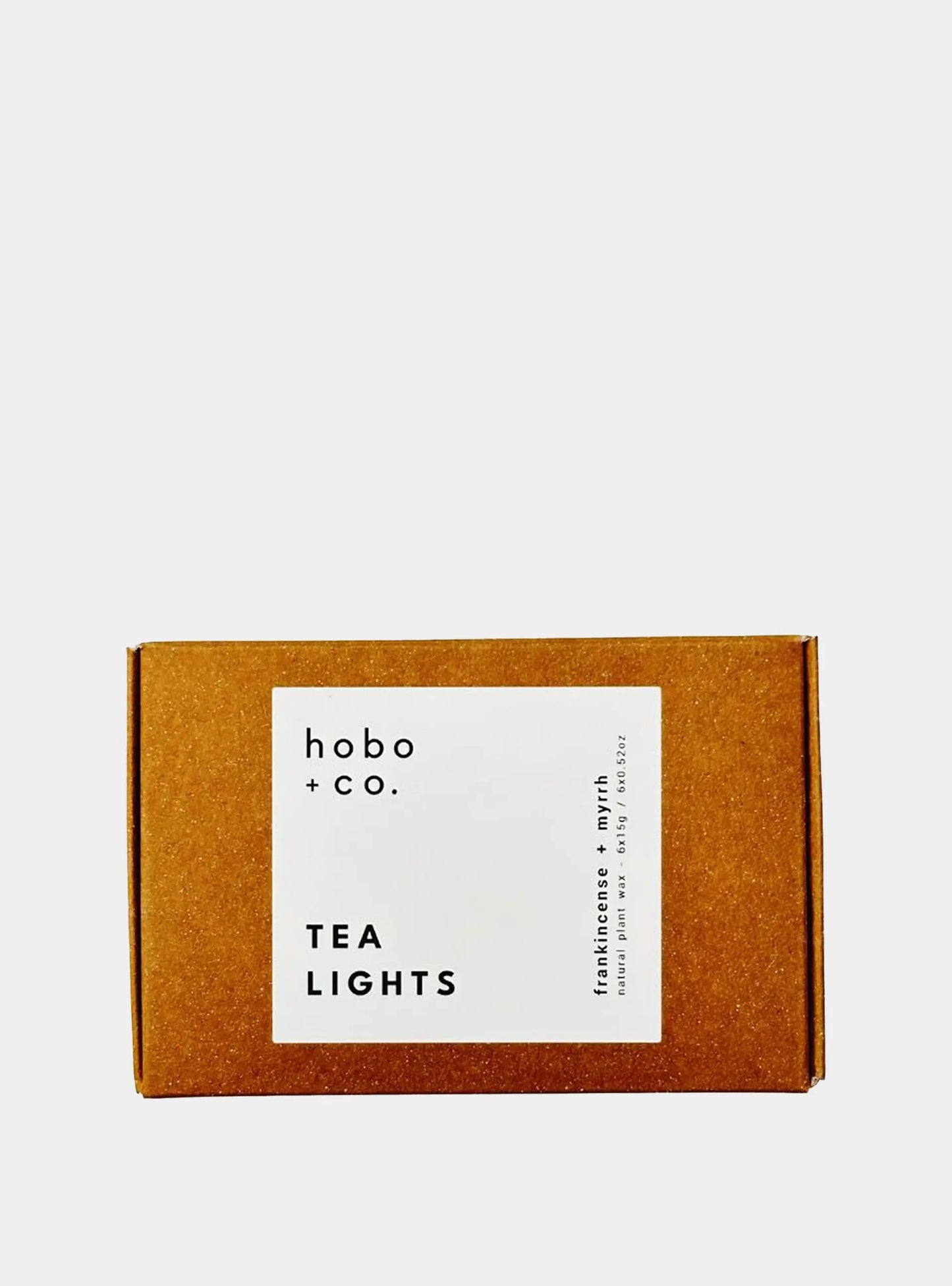 Christmas Frankincense + Myrrh Tealights x 6 Gift Box hobo + co.