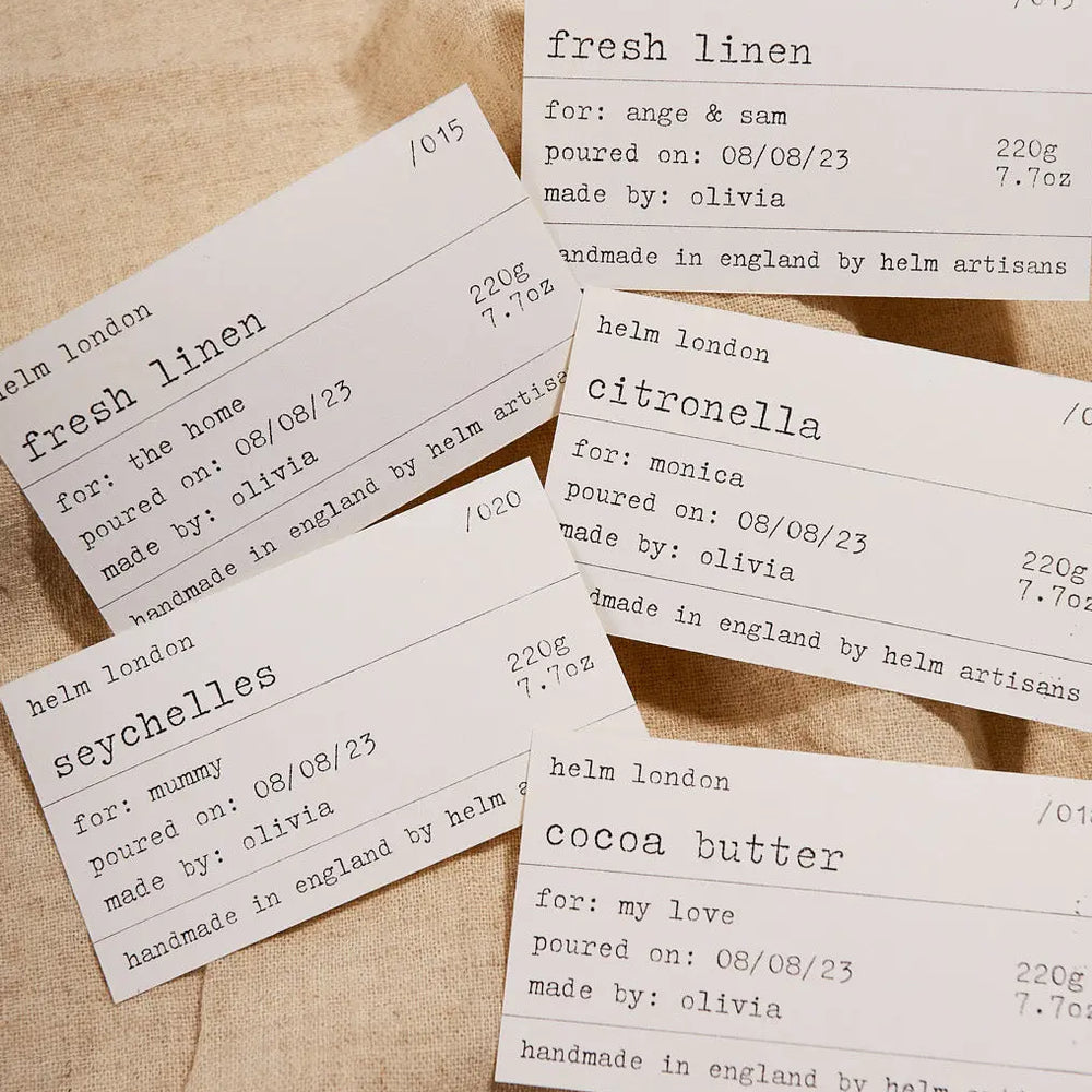 Christmas Spice Luxury Candle - Limited Edition Helm London