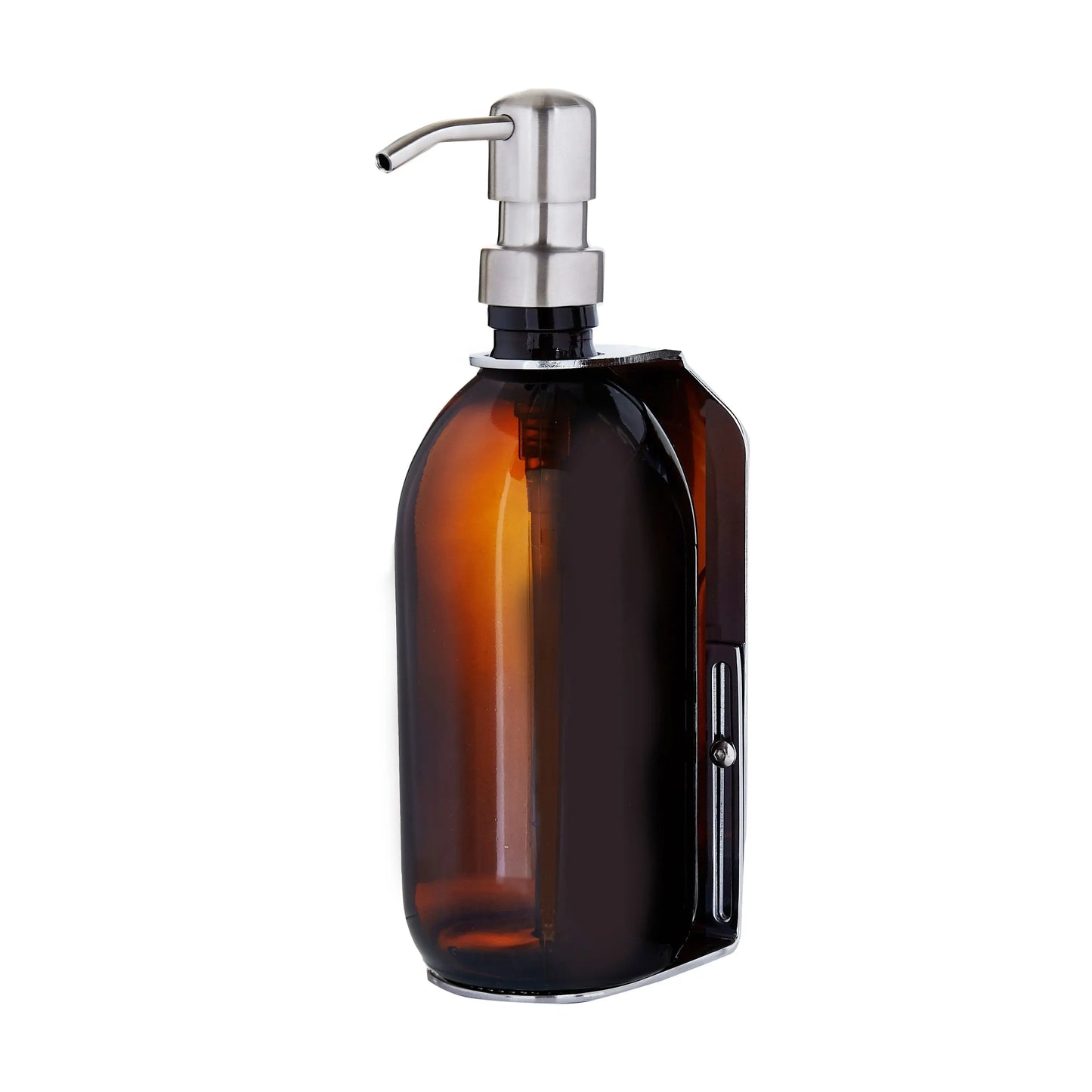 Chrome Single Wall Mounted Soap Dispenser Kuishi