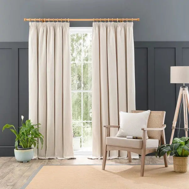 Churchgate Eton Pencil Pleat Curtains Dunelm