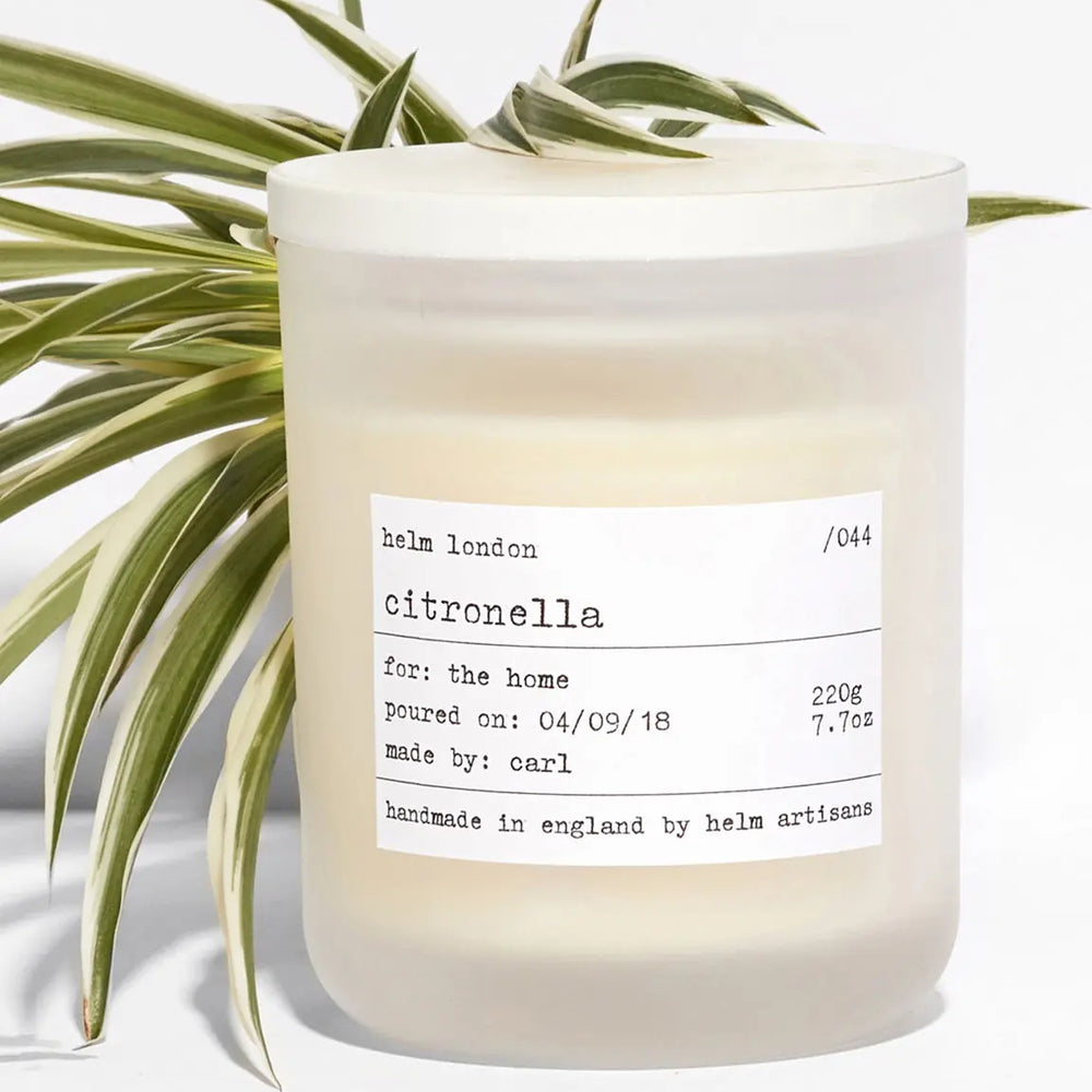 Citronella Luxury Candle Helm London