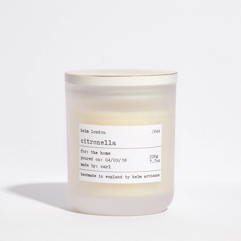 Citronella Luxury Candle Helm London