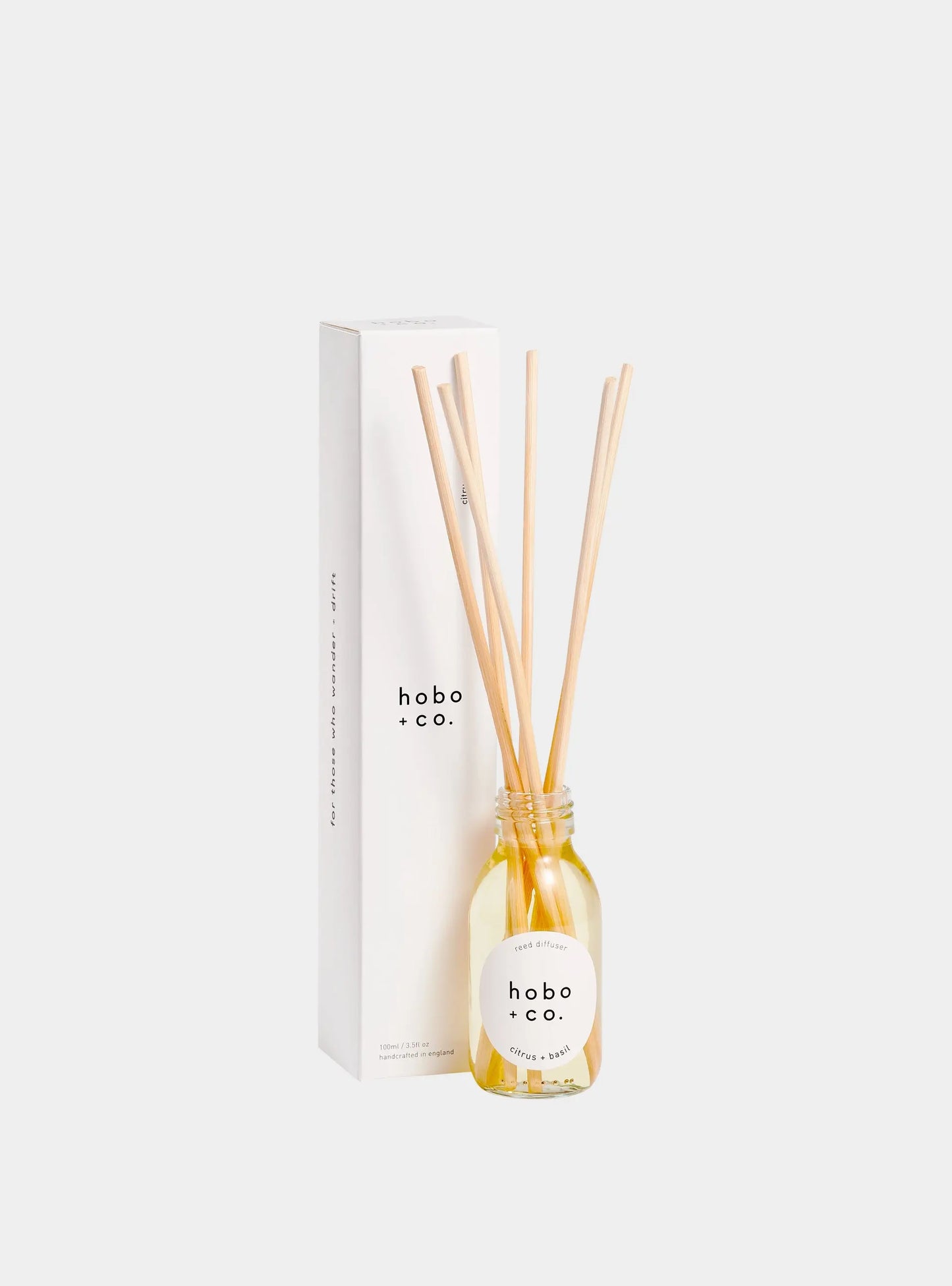 Citrus and Basil Reed Diffuser hobo + co.