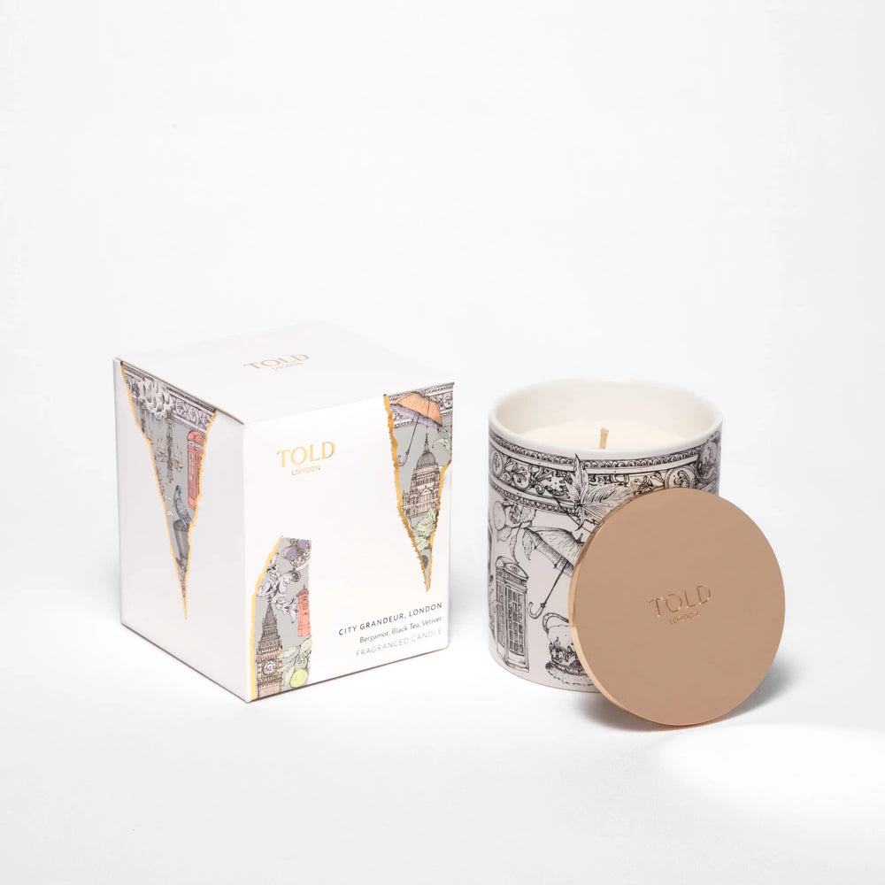City Grandeur, London Candle, 300g Told London
